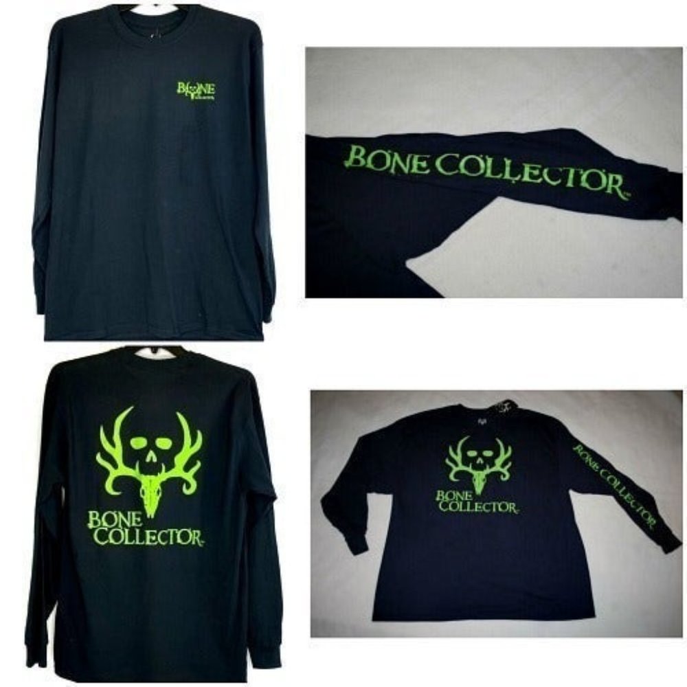 Skull n Bone Collector Long Sleeve Tee Shirt